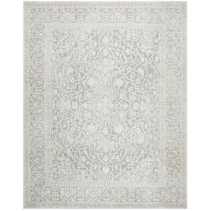 Laurel Foundry Modern Farmhouse Calidia Light Gray/Cream Rug & Reviews